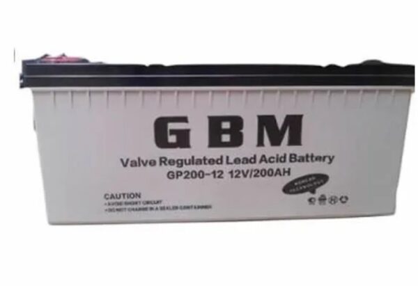 GBM 200ah/12v deep cycle battery