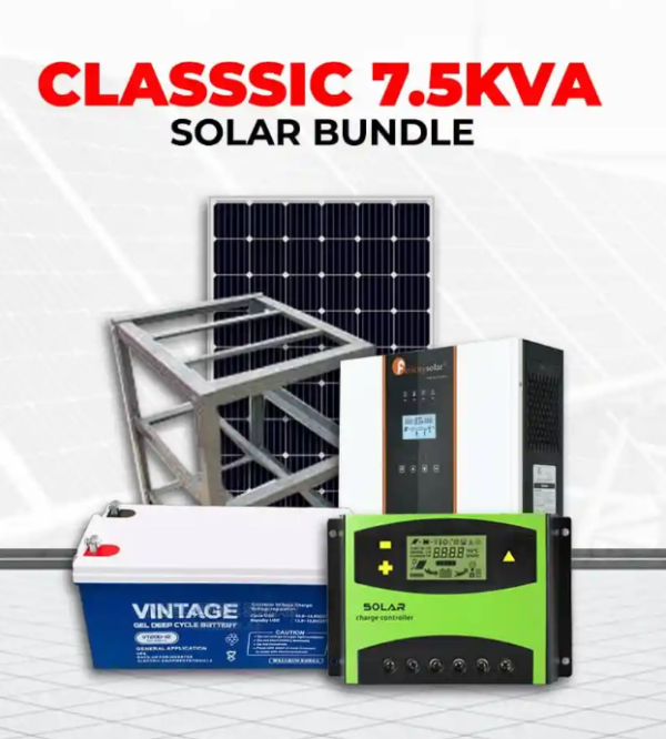 Classic 7.5kva solar bundle